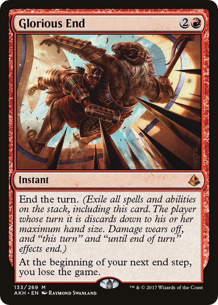 Glorious End, AKH, 133, NM