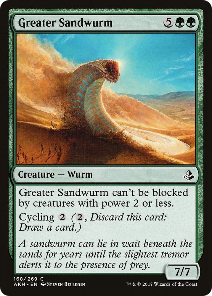 Greater Sandwurm, AKH, 168, NM