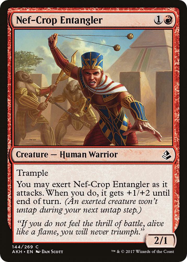 Nef-Crop Entangler, AKH, 144, NM, Foil