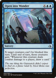 Open into Wonder, AKH, 64, NM