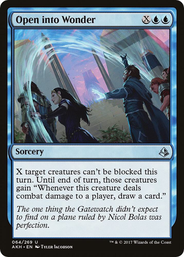 Open into Wonder, AKH, 64, NM