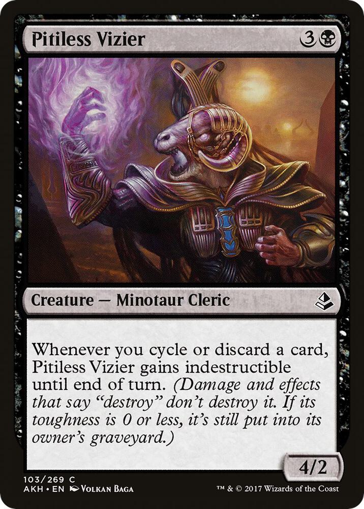 Pitiless Vizier, AKH, 103, NM