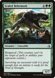 Scaled Behemoth, AKH, 184, NM, Foil