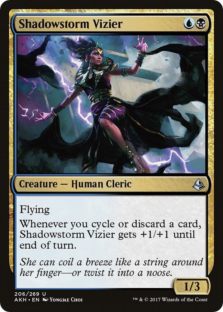 Shadowstorm Vizier, AKH, 206, NM