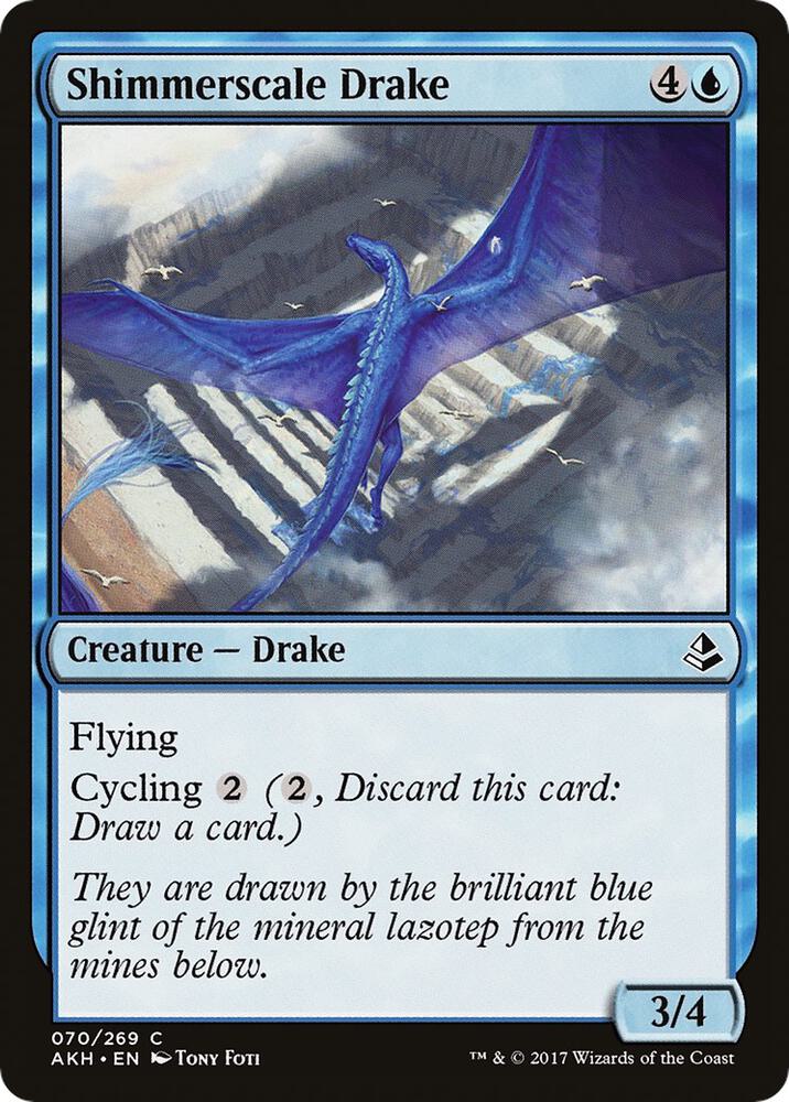 Shimmerscale Drake, AKH, 70, NM