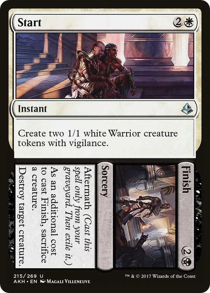 Start // Finish, AKH, 215, NM
