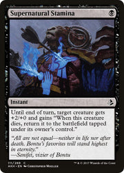 Supernatural Stamina, AKH, 111, NM