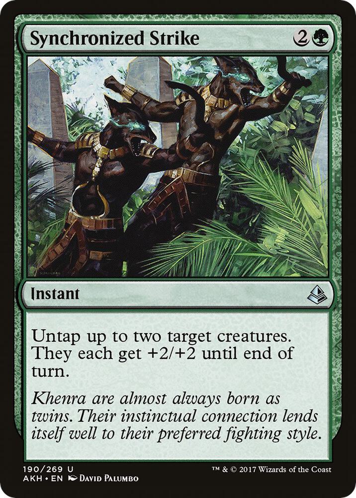 Synchronized Strike, AKH, 190, NM