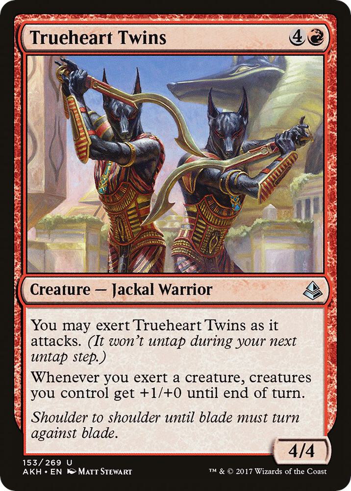 Trueheart Twins, AKH, 153, NM