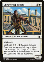 Unwavering Initiate, AKH, 36, NM, Foil