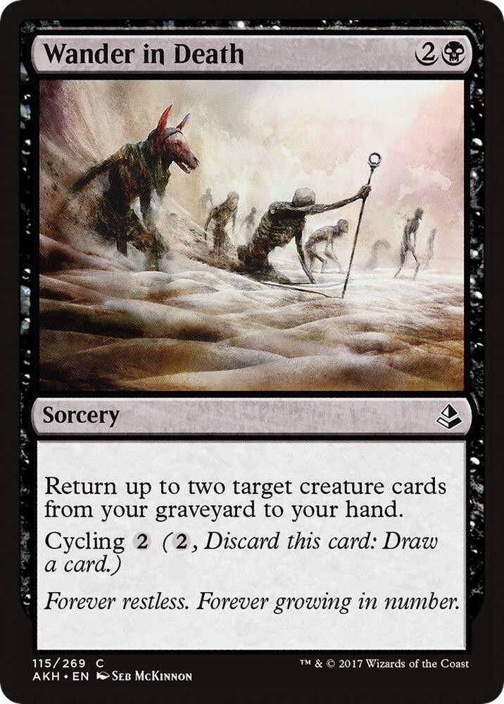 Wander in Death, AKH, 115, NM