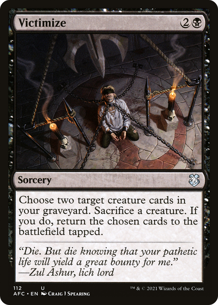Victimize (AFC) 112 - WZRD TCG