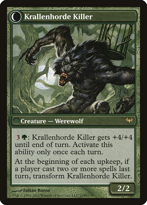 Wolfbitten Captive // Krallenhorde Killer back