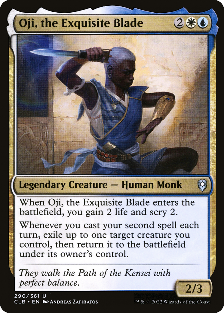 Oji, the Exquisite Blade (CLB) 290