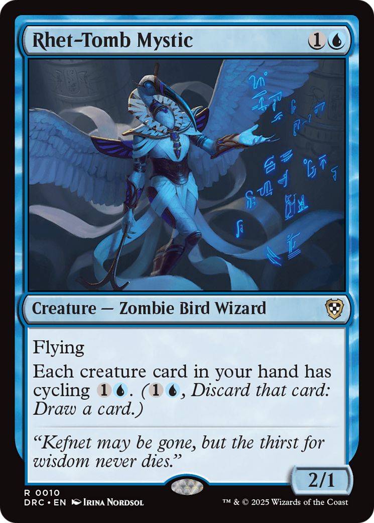 Rhet-Tomb Mystic (DRC) 10 - WZRD TCG