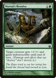 Mortal's Resolve front