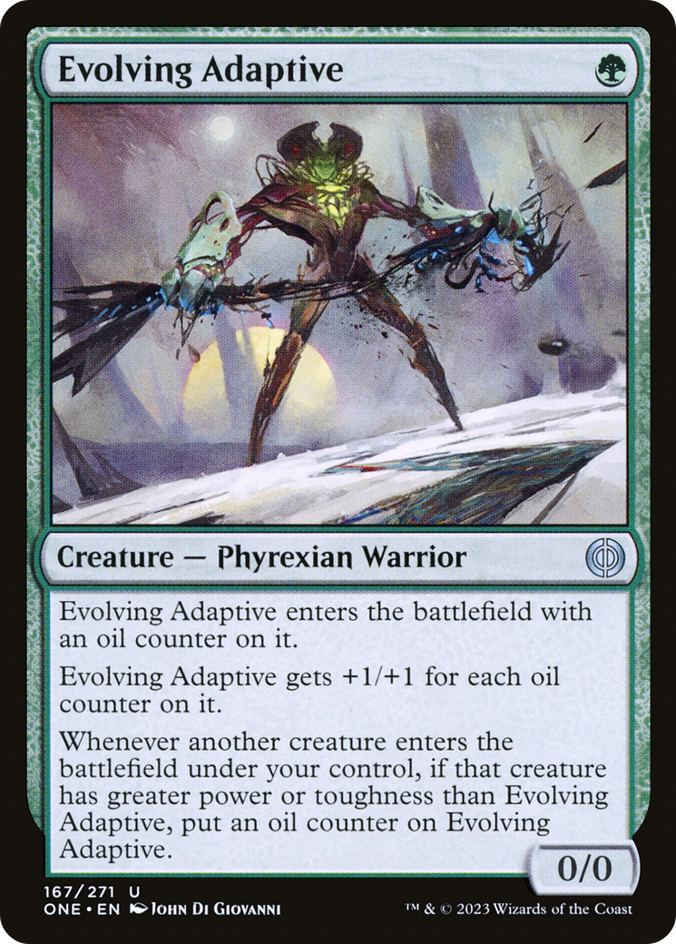 Evolving Adaptive (ONE) 167