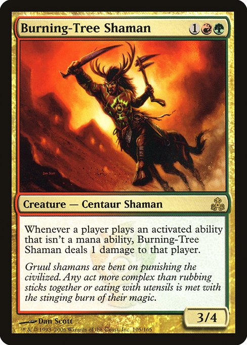 Burning-Tree Shaman front