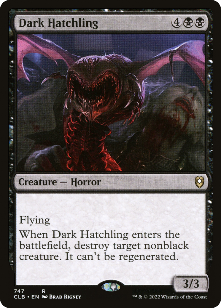 Dark Hatchling (CLB) 747