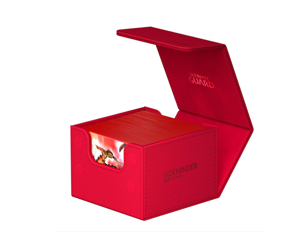 Ultimate Guard Sidewinder 133+ XenoSkin Monocolor Red