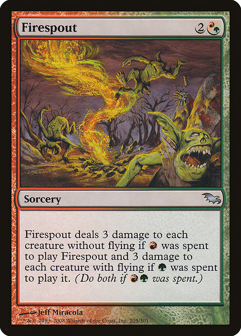Firespout front