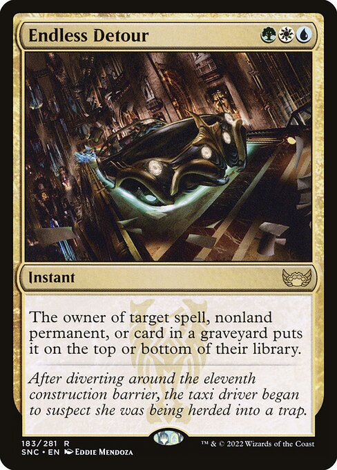 Endless Detour front