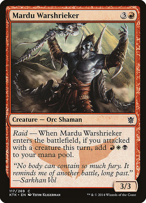 Mardu Warshrieker front