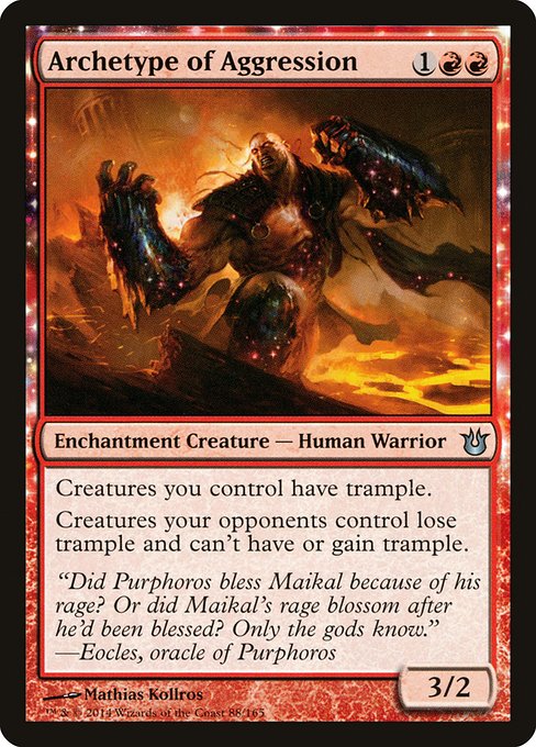Archetype of Aggression front