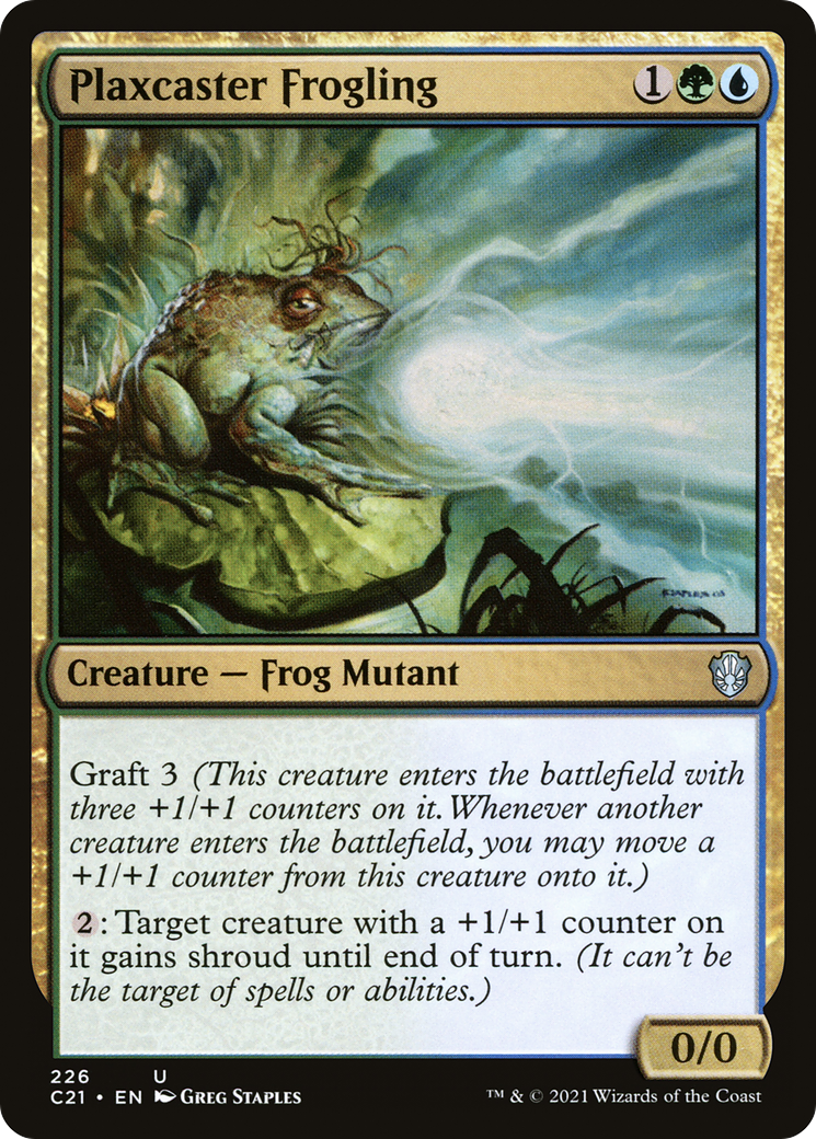 Plaxcaster Frogling (C21) 226 - WZRD TCG