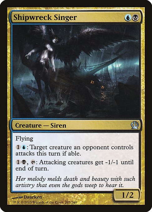 Shipwreck Singer front