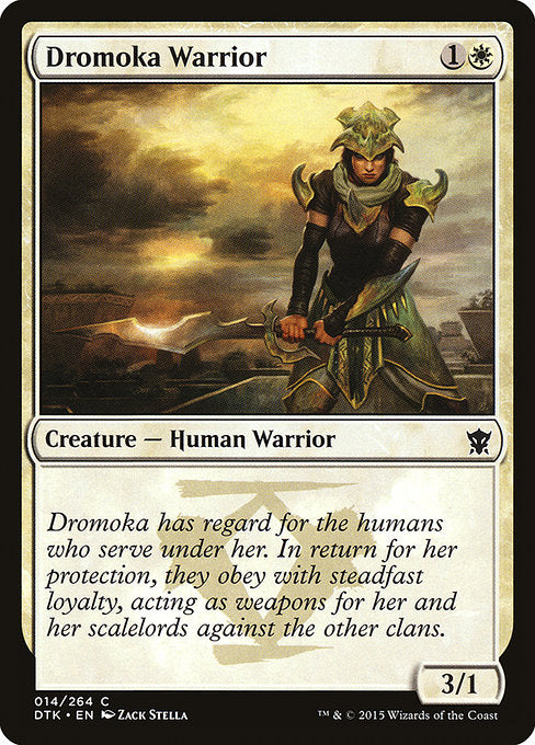 Dromoka Warrior front