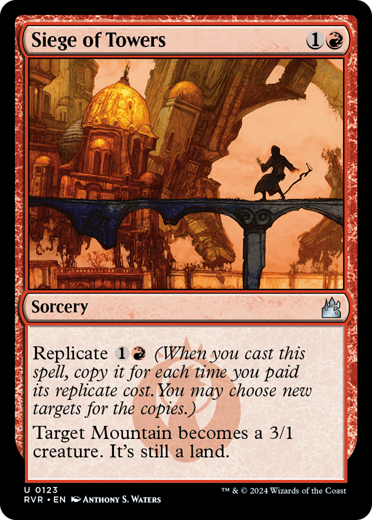 Siege of Towers (RVR) 123 - WZRD TCG