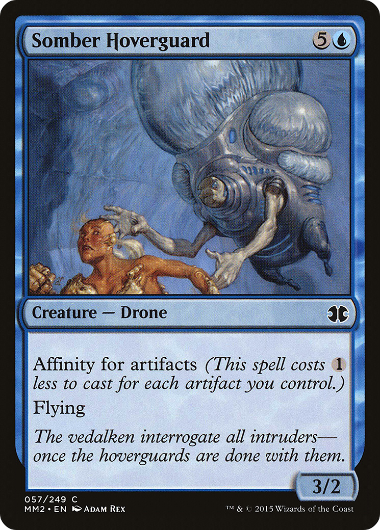 Somber Hoverguard (MM2) 57 - WZRD TCG