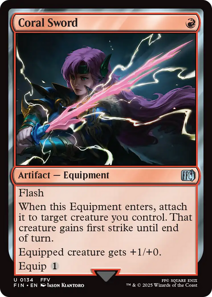 Coral Sword (FIN) 134 - WZRD TCG
