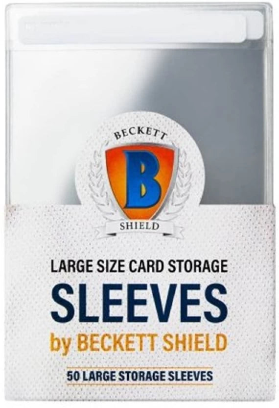 Beckett Plastic Storage Sleeves - Single