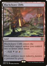 Blackcleave Cliffs (ONE) 248 - WZRD TCG