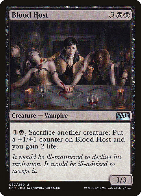 Blood Host front