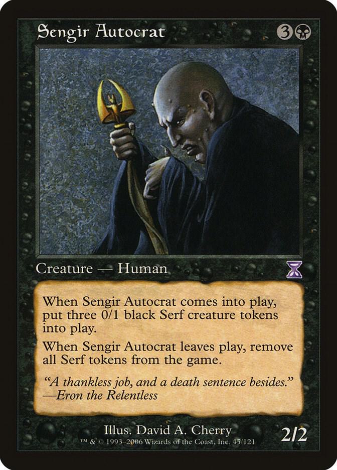 Sengir Autocrat,, 45, Near Mint, Foil