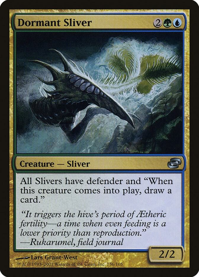 Dormant Sliver,, 156, Near Mint, Foil