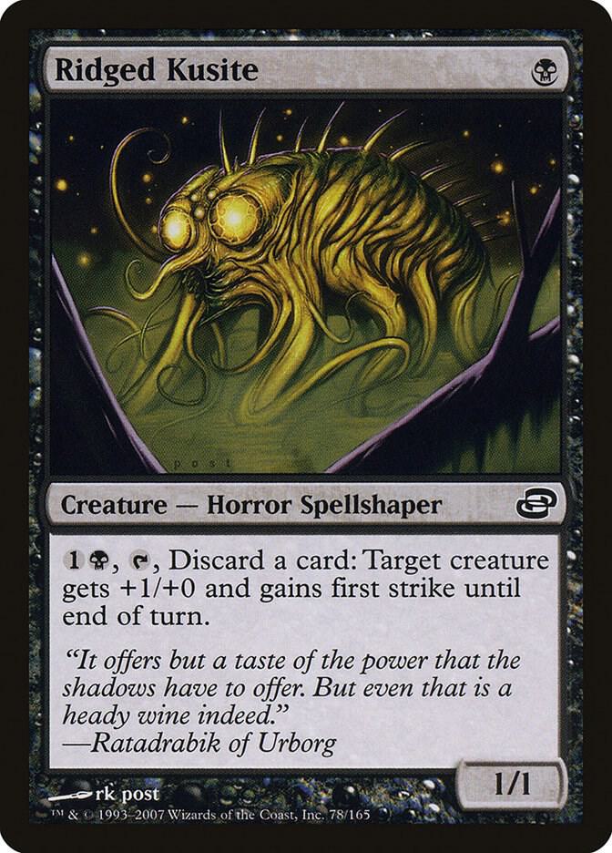 Ridged Kusite, PLC, 78, NM, Foil