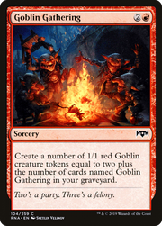 Goblin Gathering (RNA) 104 - WZRD TCG