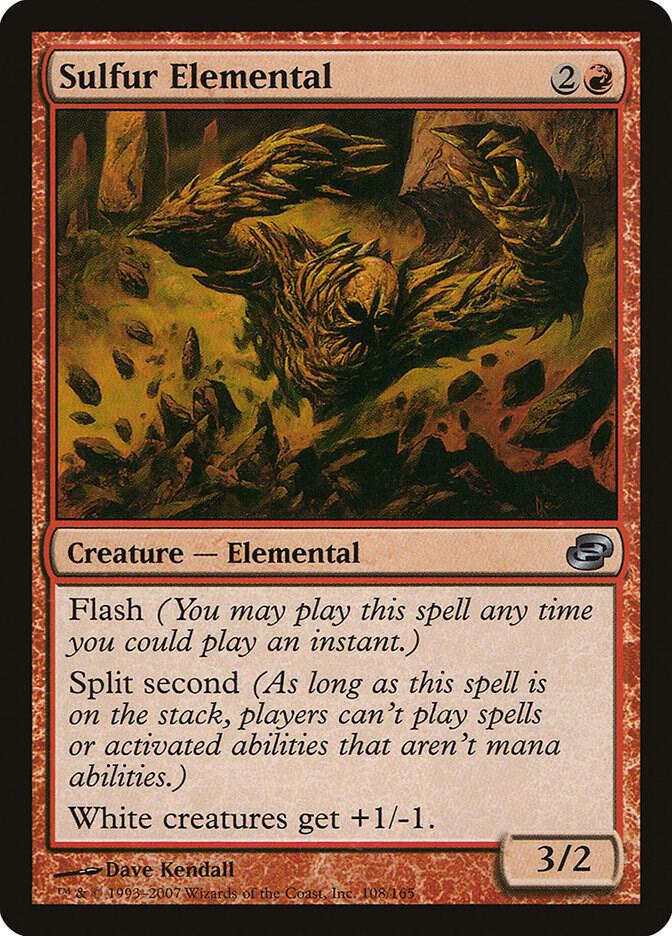 Sulfur Elemental, PLC, 108, NM, Foil
