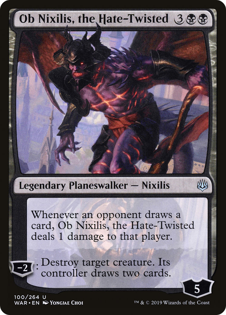 Ob Nixilis, the Hate-Twisted (WAR) 100 - WZRD TCG