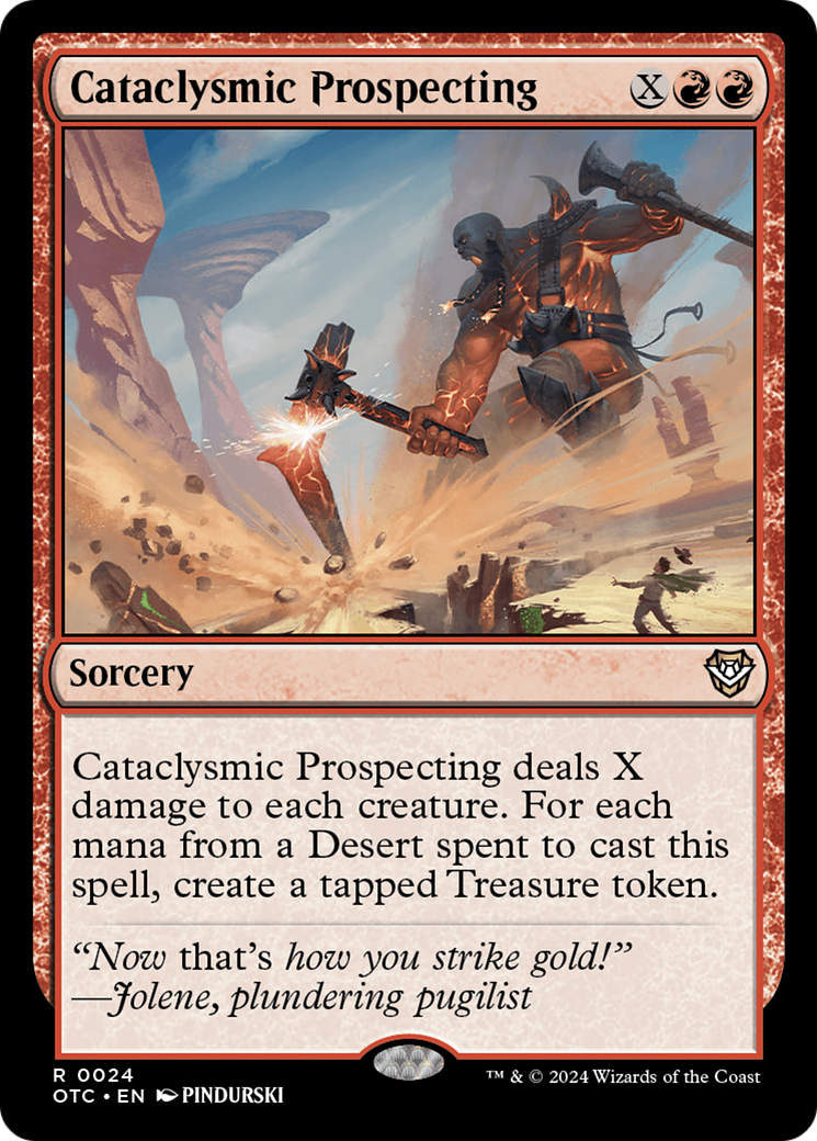 Cataclysmic Prospecting (OTC) 24 - WZRD TCG