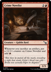 Crime Novelist (MKM) 121 - WZRD TCG