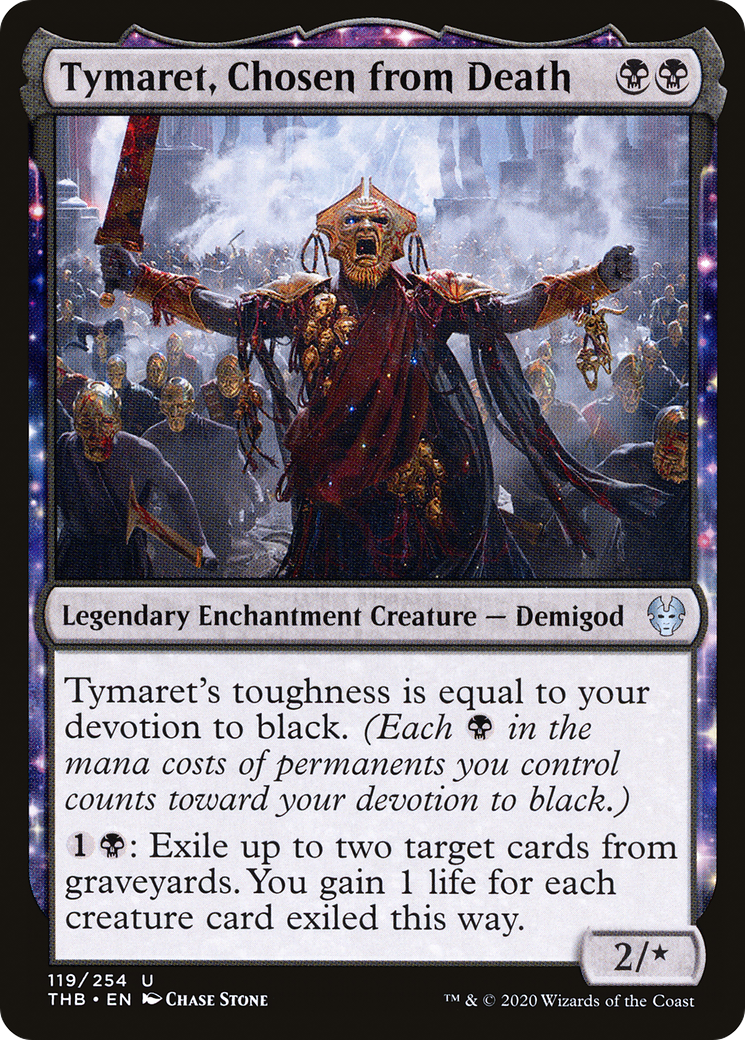 Tymaret, Chosen from Death (THB) 119 - WZRD TCG