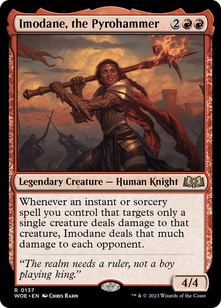 Imodane, the Pyrohammer (WOE) 137