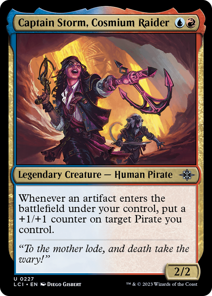 Captain Storm, Cosmium Raider (LCI) 227