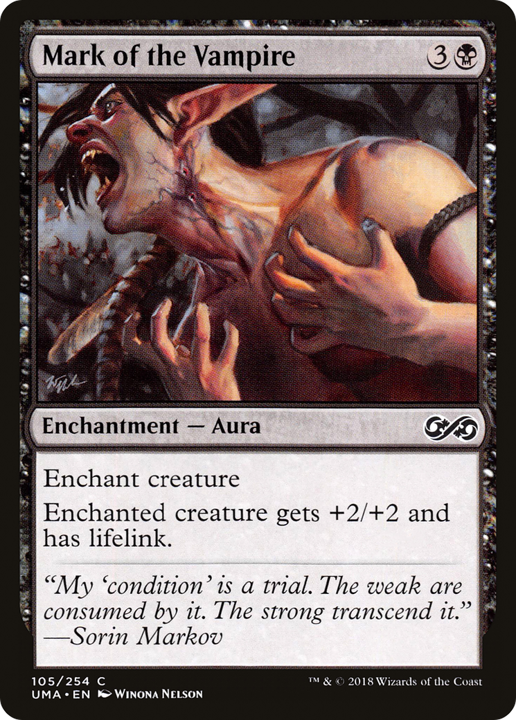 Mark of the Vampire (UMA) 105 - WZRD TCG