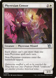 Phyrexian Censor (MOM) 31 - WZRD TCG